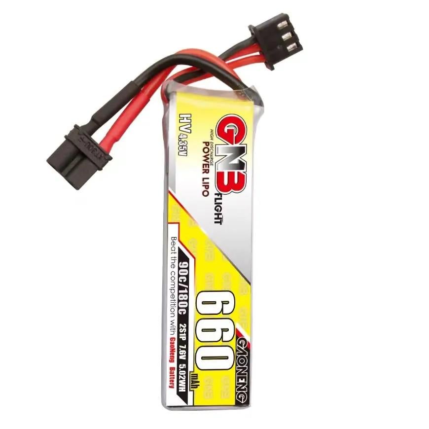 Батарея GNB 2S 660 mAh 7,6V 90C/180C XT30