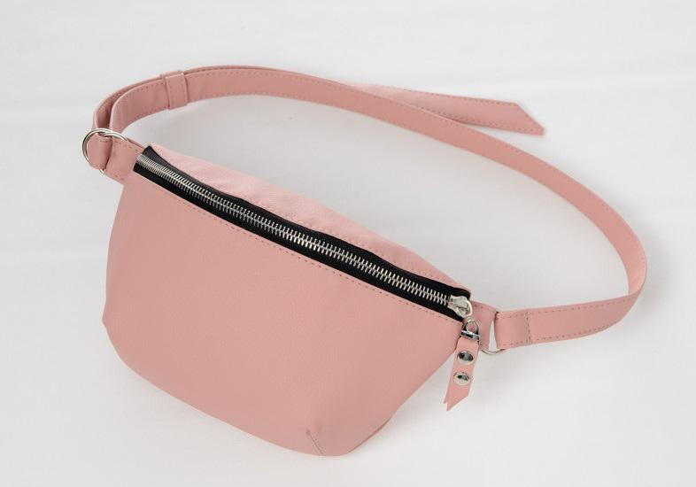 Сумка-бананка Sambag Polo SQS Пудра (86123006)