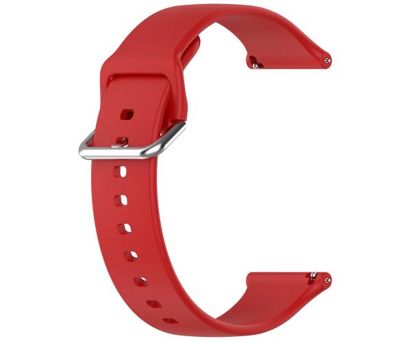 Ремешок Silicone для смарт-часов Mobvoi TicWatch Pro 5 Красный