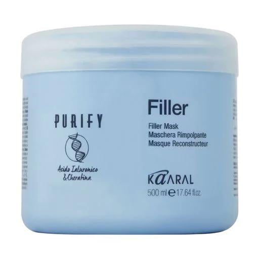 Маска-філер для волосся Kaaral Purify Filler Mask з кератином та гіалуроновою кислотою 500 мл (1257)