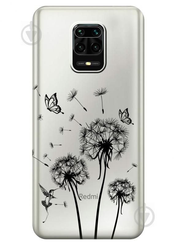 Силиконовый чехол iSwag для Xiaomi Redmi Note 9s Одуванчики (KS2596) Силиконовый чехол iSwag для Xiaomi Redmi Note 9s Одуванчики (KS2596)