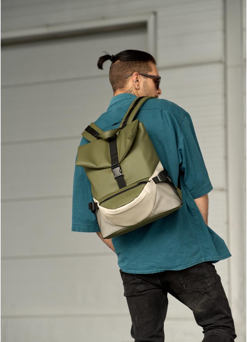 Рюкзак мужской Sambag Rene Double Хаки (15378702)