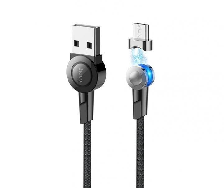 Кабель USB Hoco S8 Magnetic Micro 1,2м Black Кабель USB Hoco S8 Magnetic Micro 1,2м Black