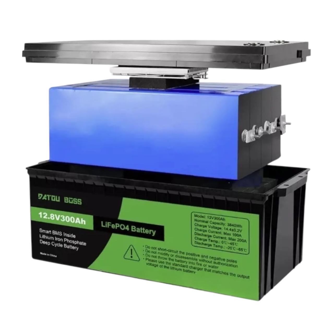Акумулятор літій-залізо-фосфатний DATOU BOSS 12 V 300 Ah - фото 3 Акумулятор літій-залізо-фосфатний DATOU BOSS 12 V 300 Ah - фото 3