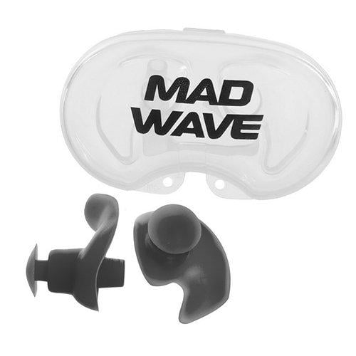 Беруші для плавання Mad Wave у футлярі ERGO M071201 Чорний (60444076)
