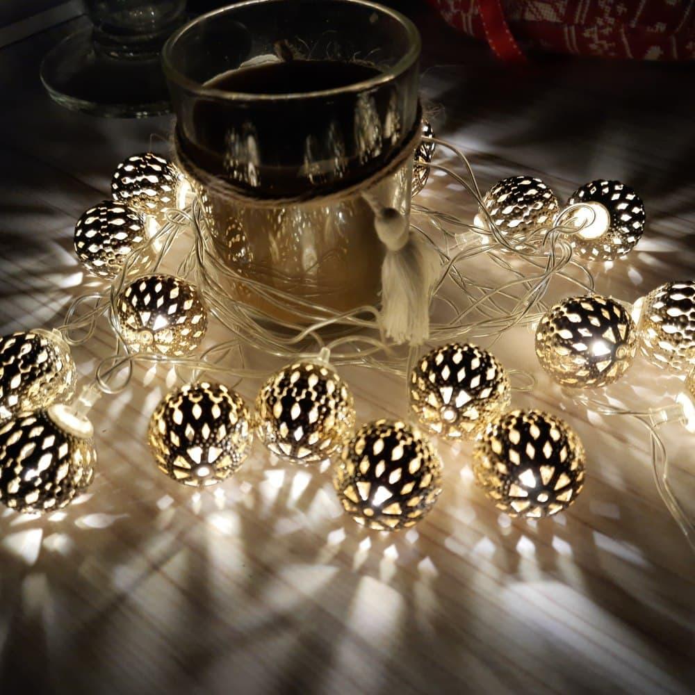 Гирлянда светодиодная нитевидная 4 м 20 Led Теплый белый (7d7dc930)