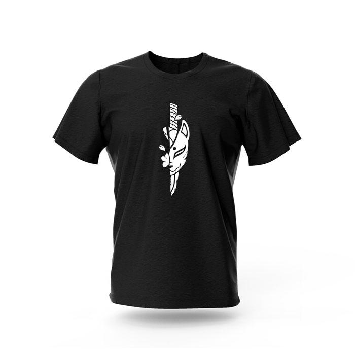 Футболка Маска Клинок Demon Slayer M Черный (16555)