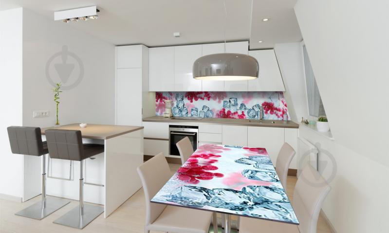 Наклейка виниловая на стол Zatarga «Зимняя Калина» 600х1200 мм Z180323st Наклейка виниловая на стол Zatarga «Зимняя Калина» 600х1200 мм Z180323st