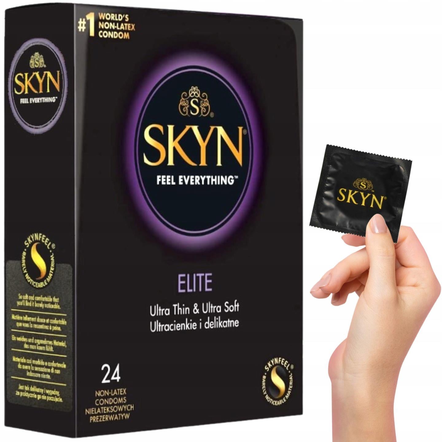 Презервативы Skyn ​​Elite ультратонкие безлатексные 24 шт. (2894540166) - фото 7