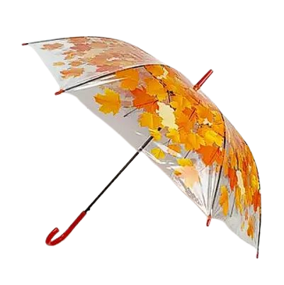 Зонт трость полуавтомат Fall 8 спиц купол 88 см Red (30225) Зонт трость полуавтомат Fall 8 спиц купол 88 см Red (30225)