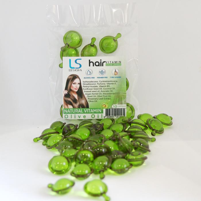 Капсулы для волос Lesasha Hair Serum Vitamin c оливковым маслом 10 шт. Капсулы для волос Lesasha Hair Serum Vitamin c оливковым маслом 10 шт.