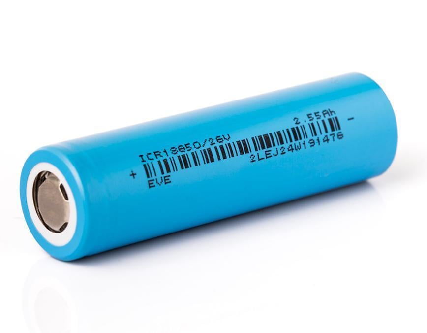 Акумулятор високострумовий 18650 EVE 3С 2600 mAh (К1747) Акумулятор високострумовий 18650 EVE 3С 2600 mAh (К1747)