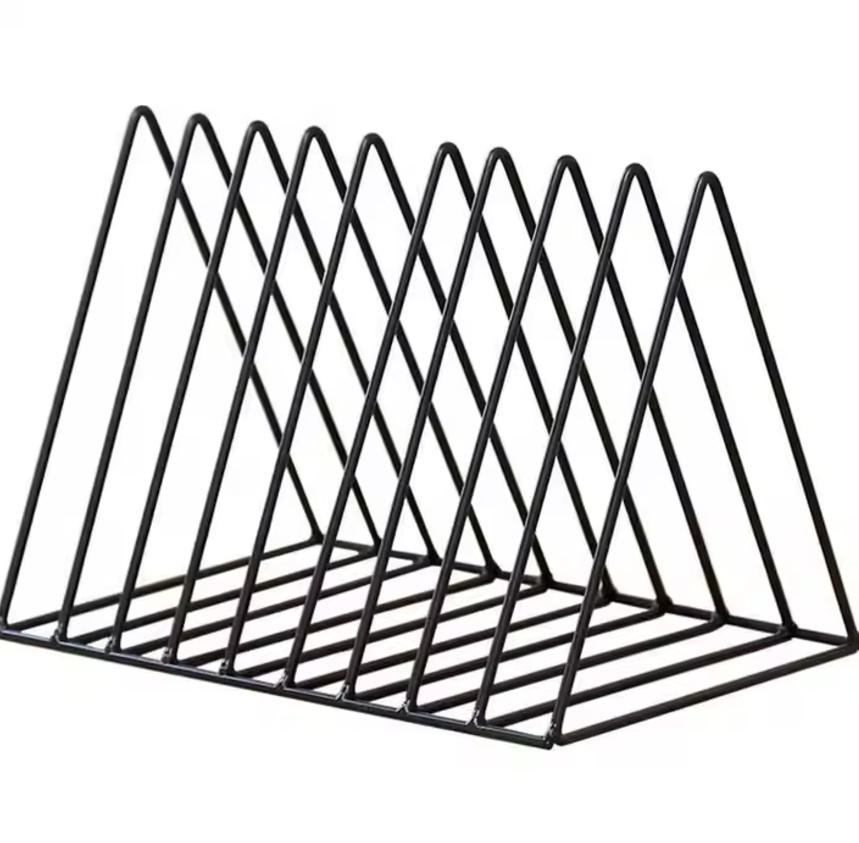 Полка/подставка металлическая для файлов/книг/журналов/документов 9 отделов Полка/подставка металлическая для файлов/книг/журналов/документов 9 отделов