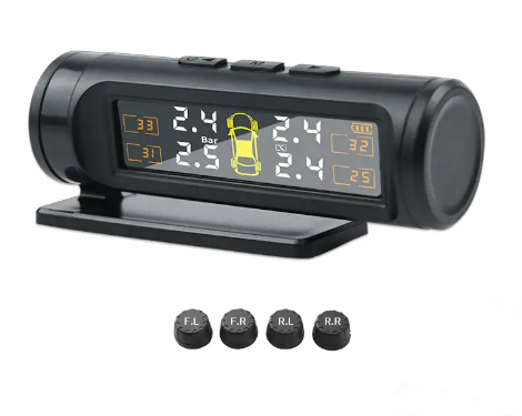 Система контроля давления в шинах XJ-01 TPMS скрытая в шинах с 4 датчиками