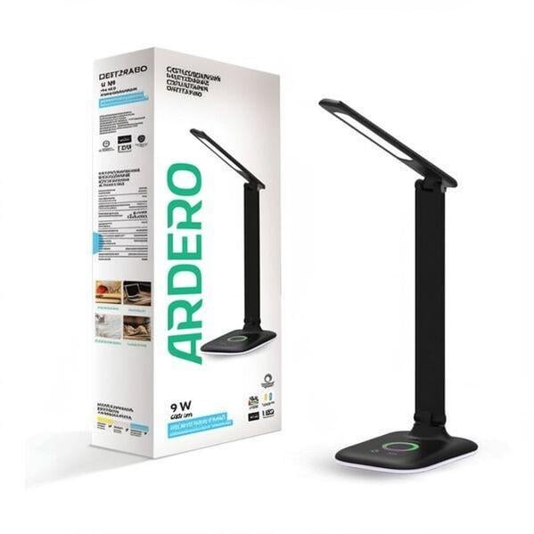 Настільна лампа ARDERO 1959 DE1729ARD 9 Вт 450 лм 2700К-4000К-6500К RGB - фото 1 Настільна лампа ARDERO 1959 DE1729ARD 9 Вт 450 лм 2700К-4000К-6500К RGB - фото 1