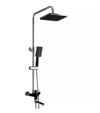 Душова система Frap F2457 H57 Чорний/Хром