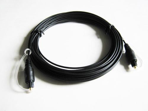 Оптический аудио кабель Toslink 10 м OD2.2 Black (09545a5a)