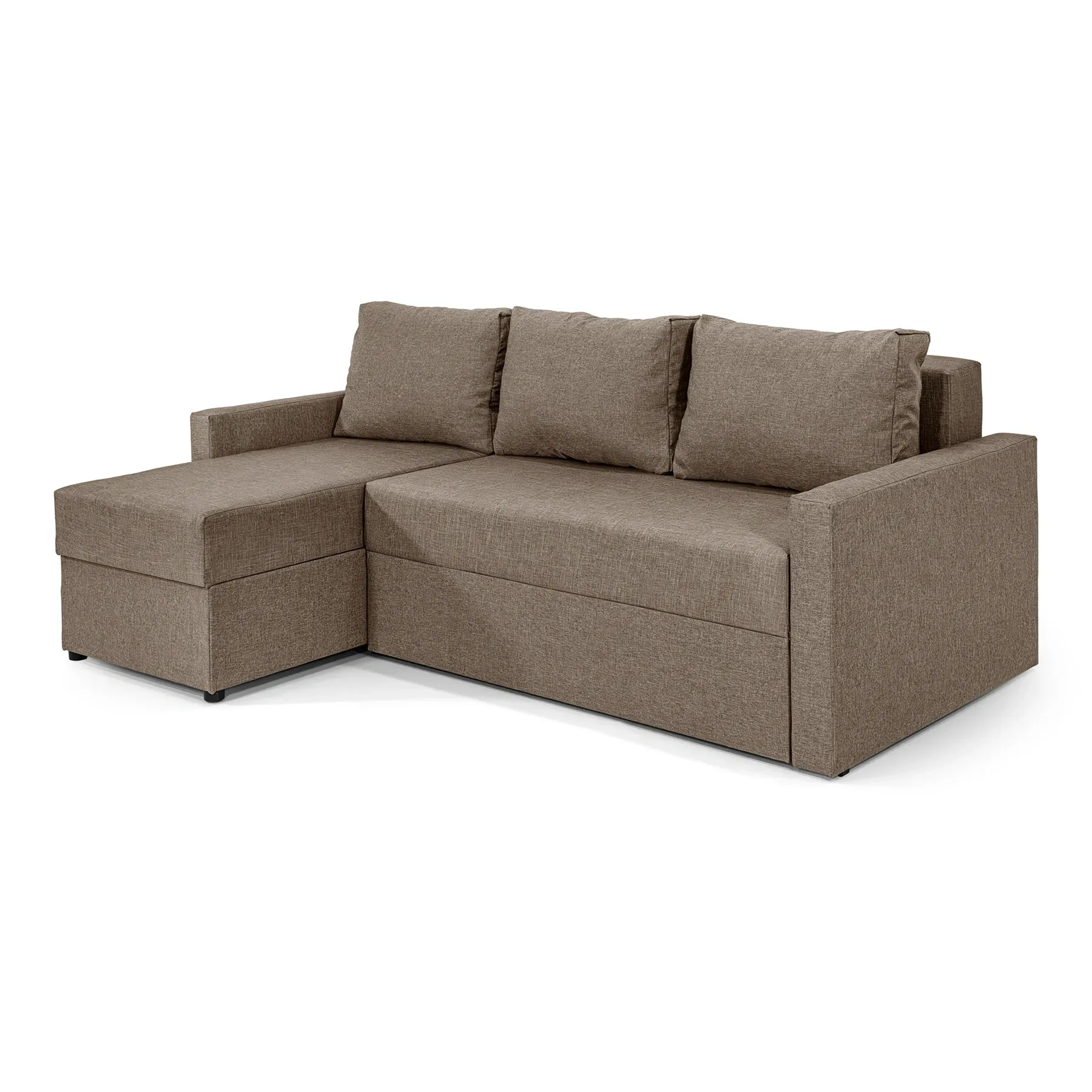 Диван угловой Арни 224х150 см Бежевый (25484798)