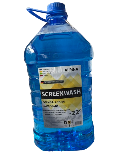 Склоомивач зимовий Alpina Морський Бриз -22С 4,5 л (12335)