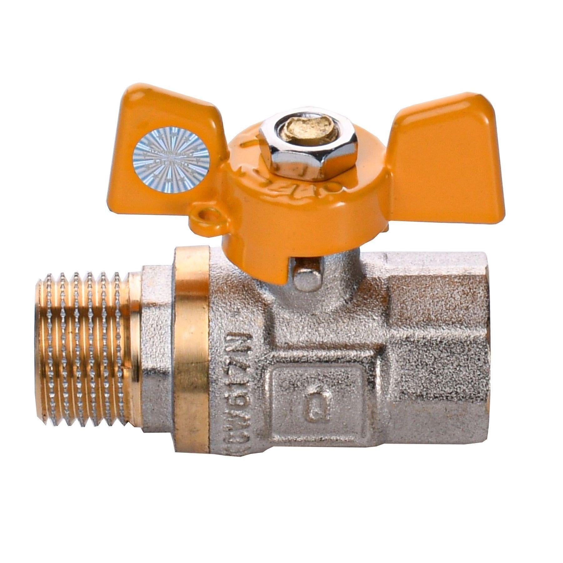 Кран шаровый прямой Professional Q 1/2″ ЗВ ЖБ PN40 QP152 (000013976)