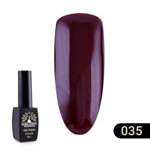 Гель-лак Global Fashion Black elite 035