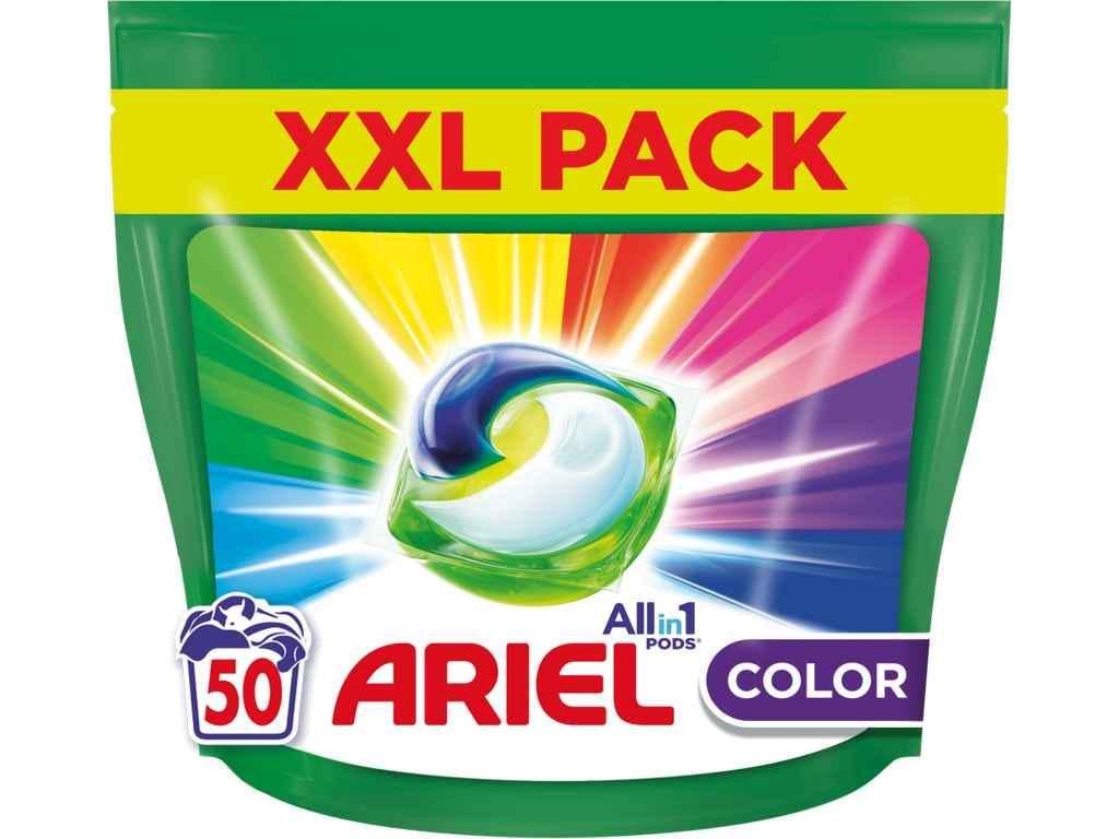 Капсулы для стирки Ariel Pods All-in-1 Color для цветной ткани 50 шт. (960010)