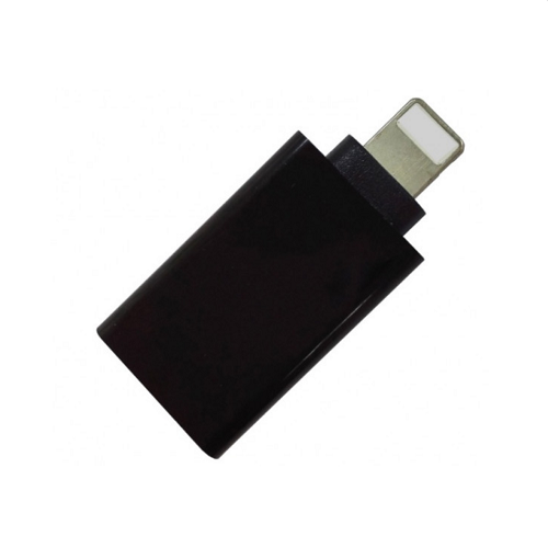 Переходник Value с S0676 OTG USB 2.0 AF на Lightning Apple RTL Черный (561894) - фото 1