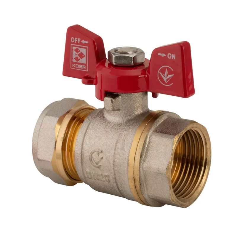 Кран шаровой KOER KR.352 WING 20x3/4" F (LL1789)
