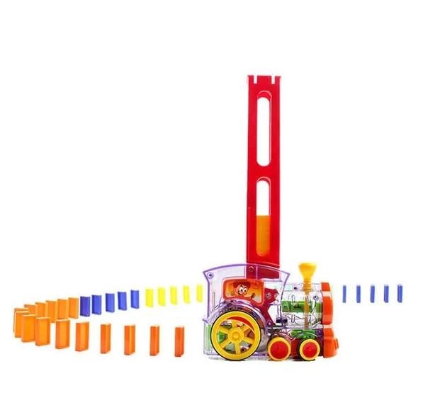 Игрушечная машинка конструктор Domino Happy Truck 60 деталей с подсветкой и звуками (14284662) - фото 9 Игрушечная машинка конструктор Domino Happy Truck 60 деталей с подсветкой и звуками (14284662) - фото 9