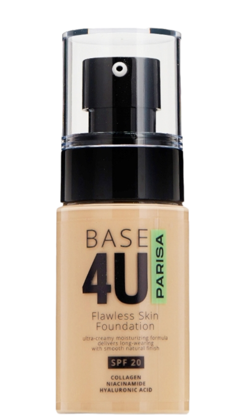 Тональний крем Parisa Base 4U №21 з колагеном Тональний крем Parisa Base 4U №21 з колагеном