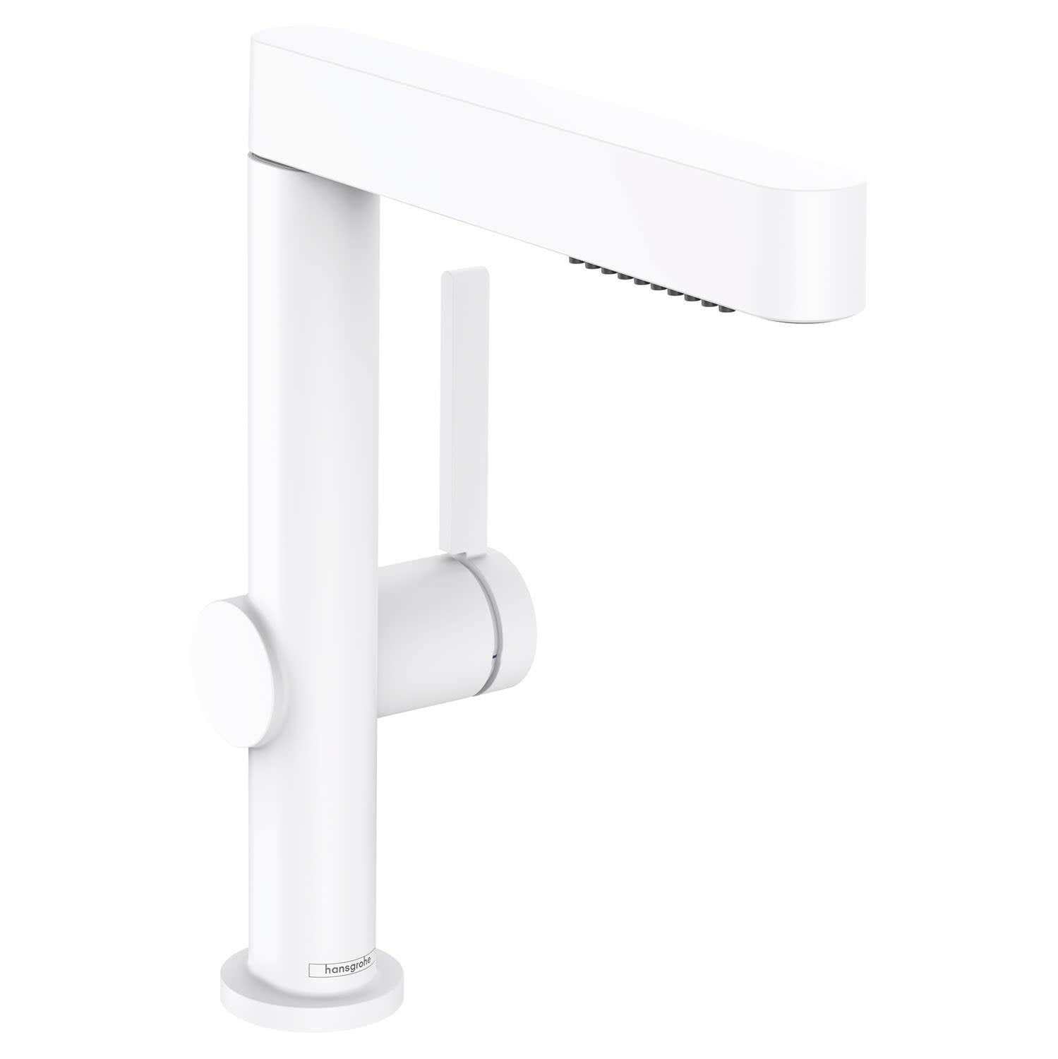 Смеситель для умывальника Hansgrohe Finoris 76063700 однорычажный Белый (147094)