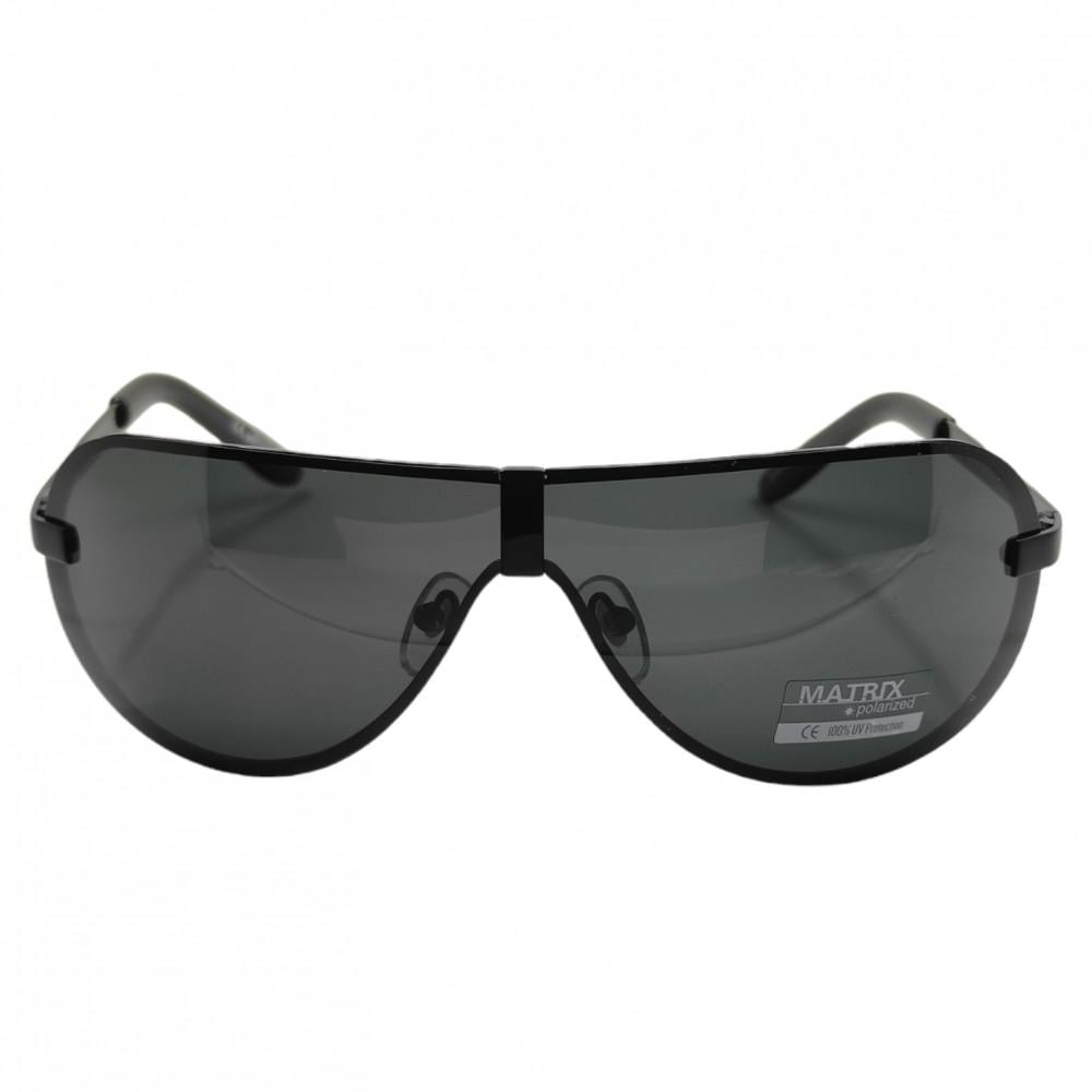 Сонцезахисні окуляри поляризовані Matrix Polarized 08307 Чорний (46480) - фото 3