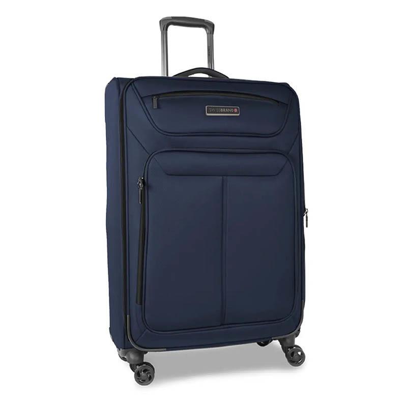 Чемодан на 4-х колесах Swissbrand Austria M 71-78 л Navy (DAS301857) Чемодан на 4-х колесах Swissbrand Austria M 71-78 л Navy (DAS301857)