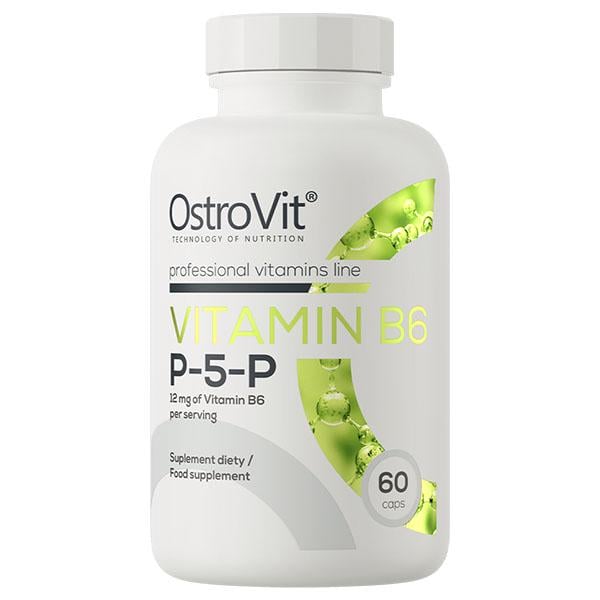 Витамин B для спорта OstroVit Vitamin B6 P-5-P 60 капс. (000025073)
