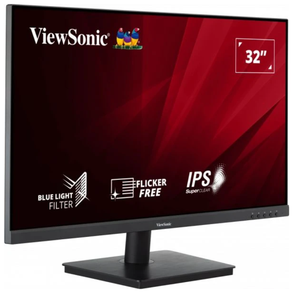 Монітор ViewSonic VA3209-2K-MHD IPS безрамковий екран 31,5" Чорний (a5901913) - фото 4