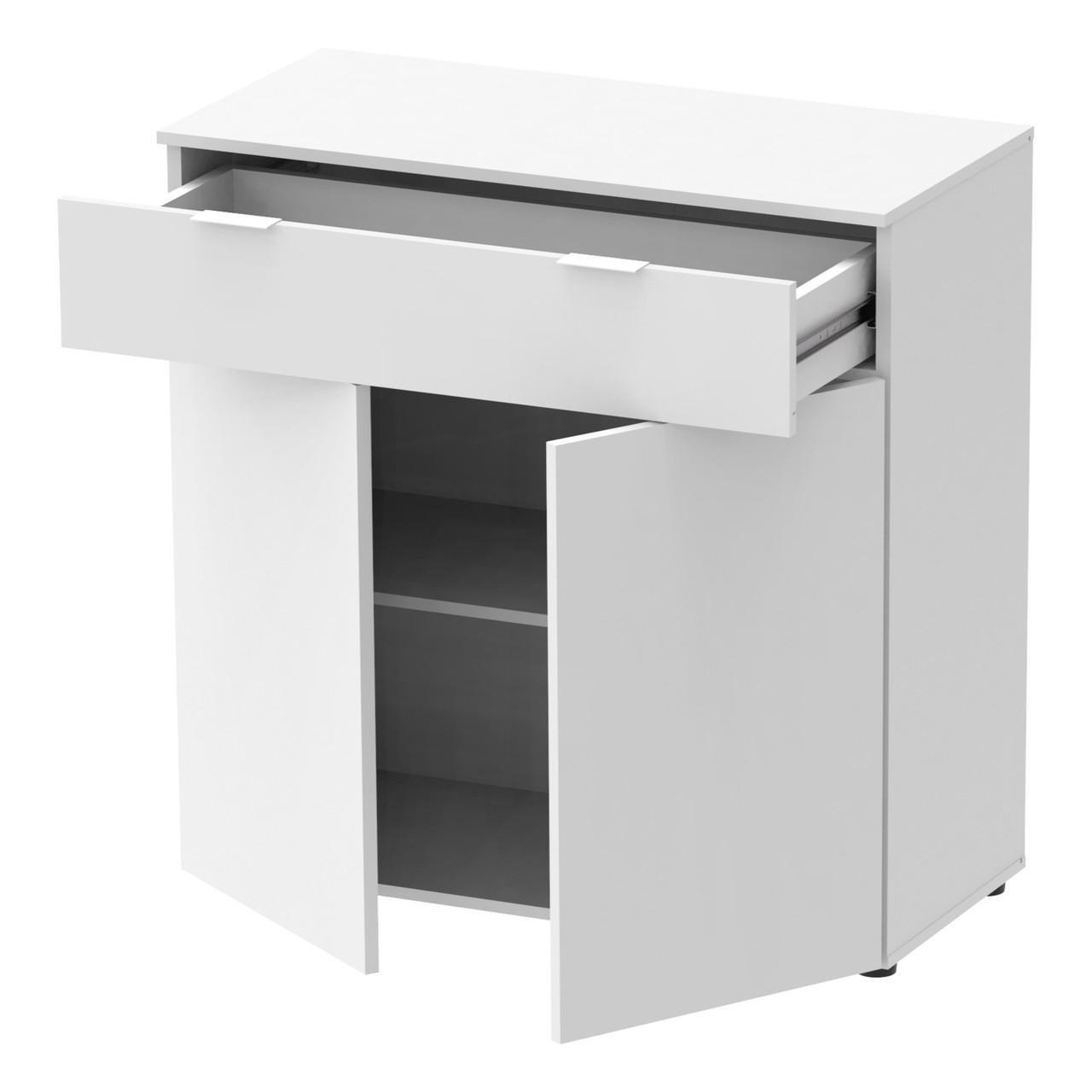 Комод в гостиную Doros Рон 2 80х38х100 см Белый (DRS-011294) - фото 4