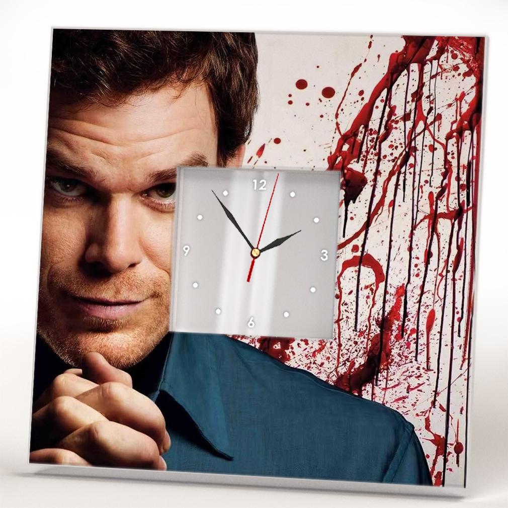 Часы настенные Сериал "Декстер" 260x260 мм (C04389)