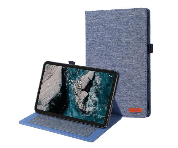 Чехол книжка Jeans для планшета Nokia T21 Синий