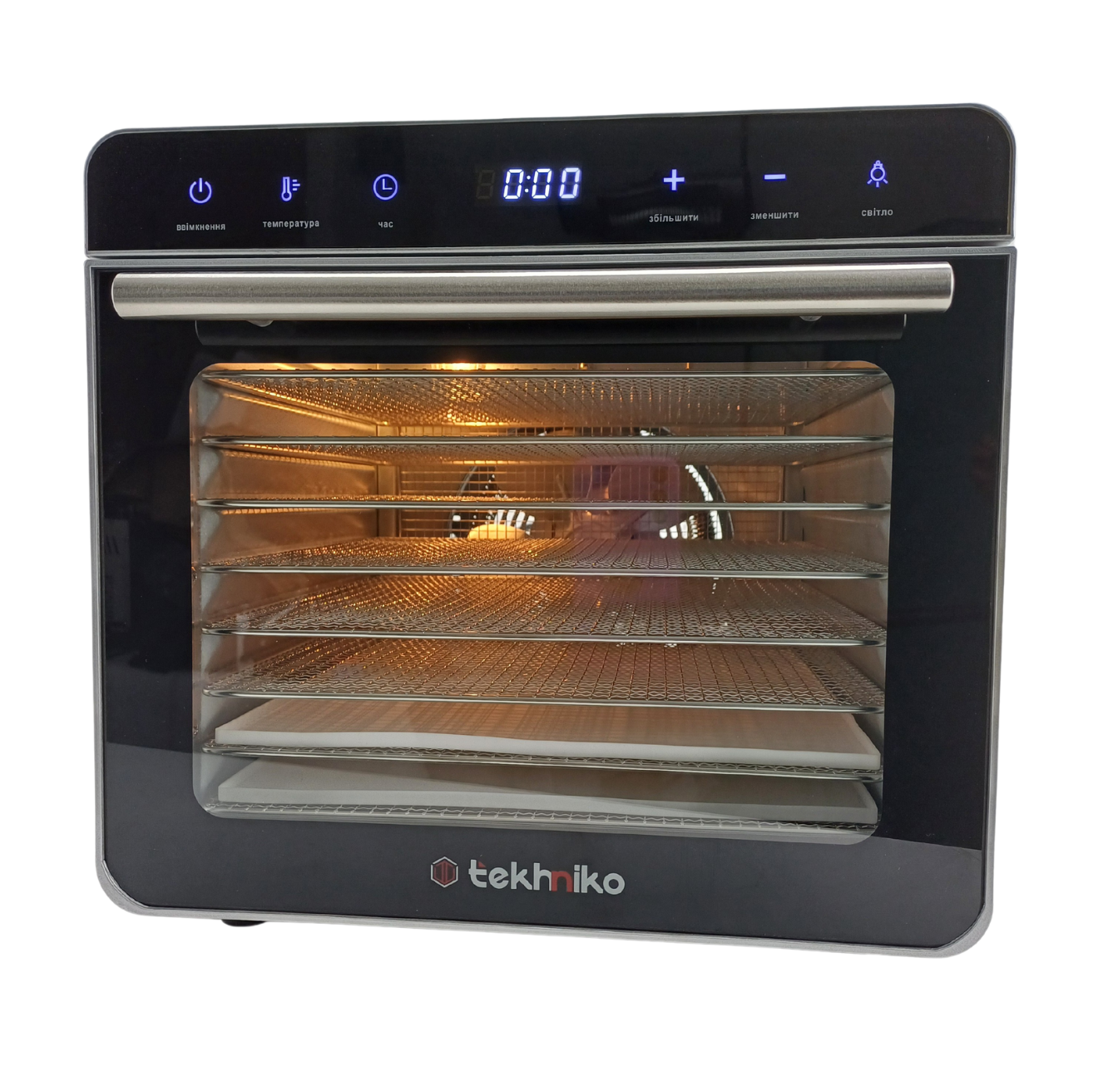 Дегідратор професійний Tekhniko DH-08D-SS на 8 лотків (14083873) - фото 6 Дегідратор професійний Tekhniko DH-08D-SS на 8 лотків (14083873) - фото 6