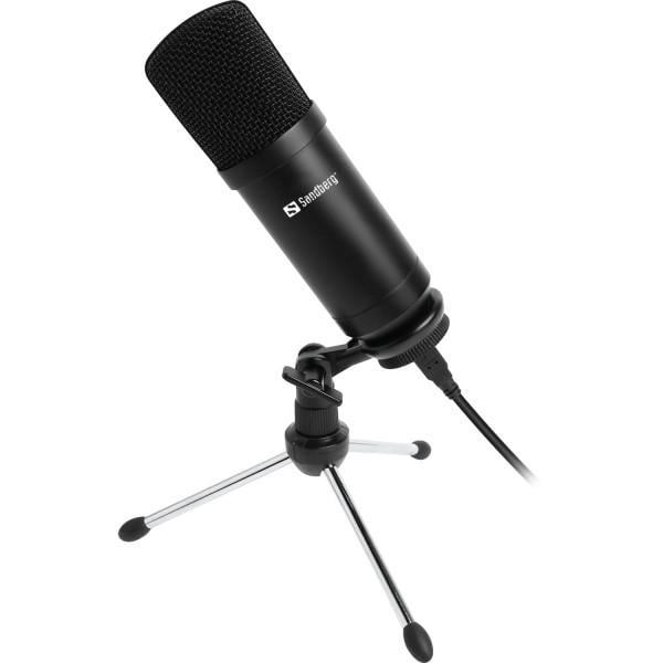 Микрофон игровой Sandberg Desk Microphone электретный кабель USB 2,5 м (588893)