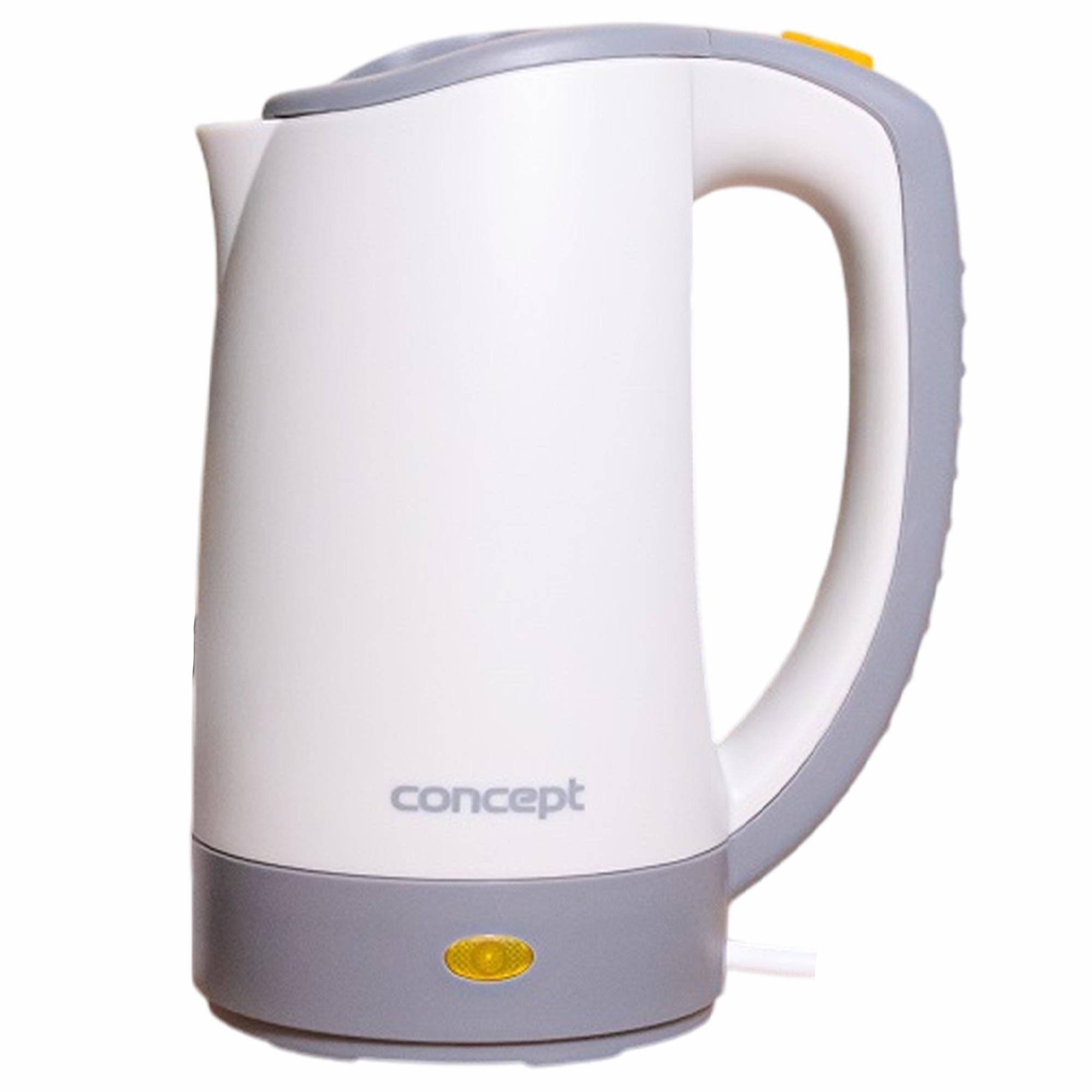 Электрочайник туристический Concept RK7010 дорожний 600 Вт 0,4 л Бело-Серый (rk7010)