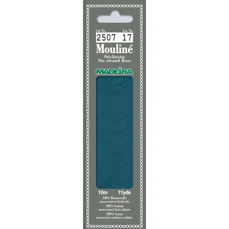 Нити 2507 Mouline Бирюзовый