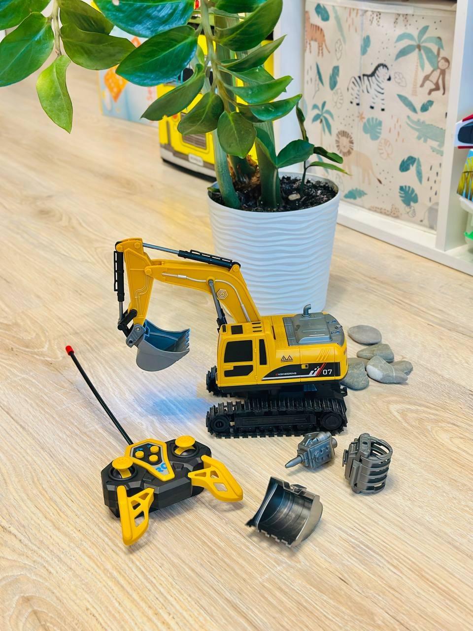 Игровой экскаватор на радиоуправлении для мальчика (2760327587) - фото 3 Игровой экскаватор на радиоуправлении для мальчика (2760327587) - фото 3