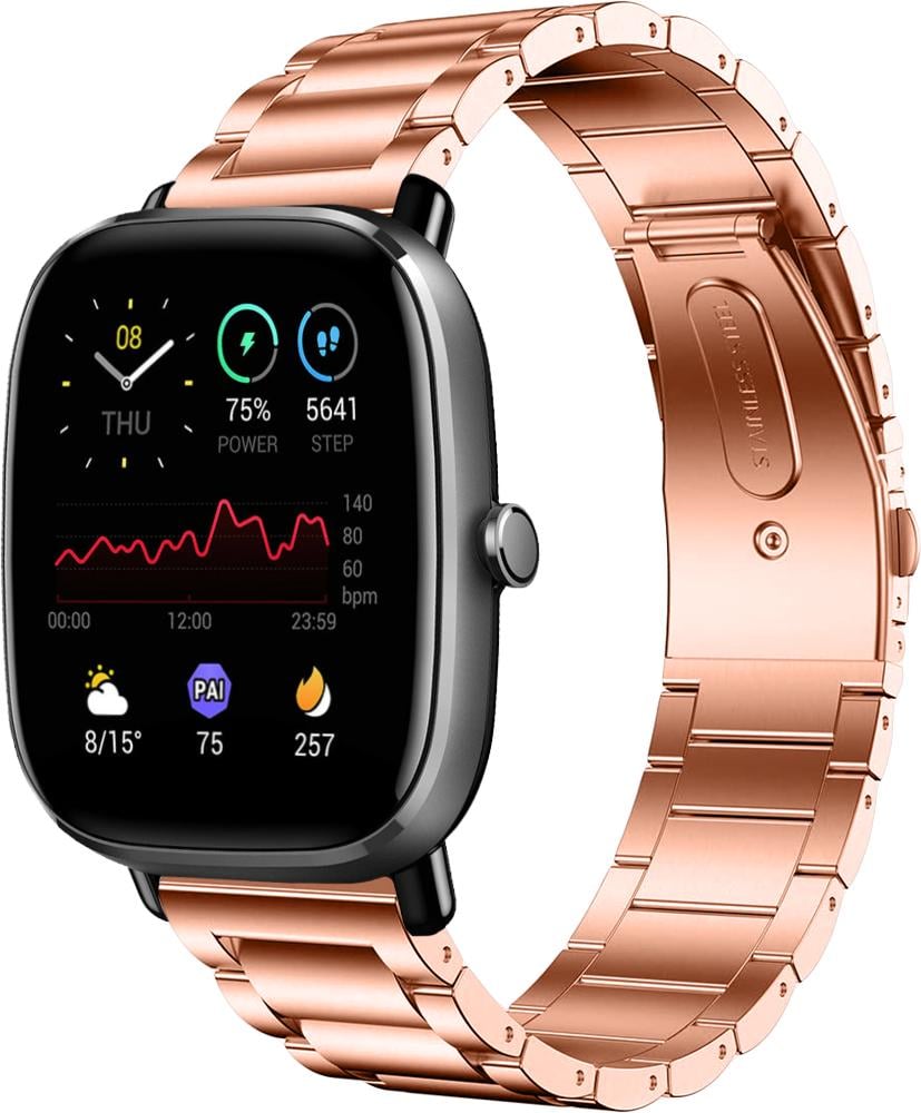 Браслет металлический Shape для Amazfit GTS 2 mini Rose Gold (25308-27) Браслет металлический Shape для Amazfit GTS 2 mini Rose Gold (25308-27)