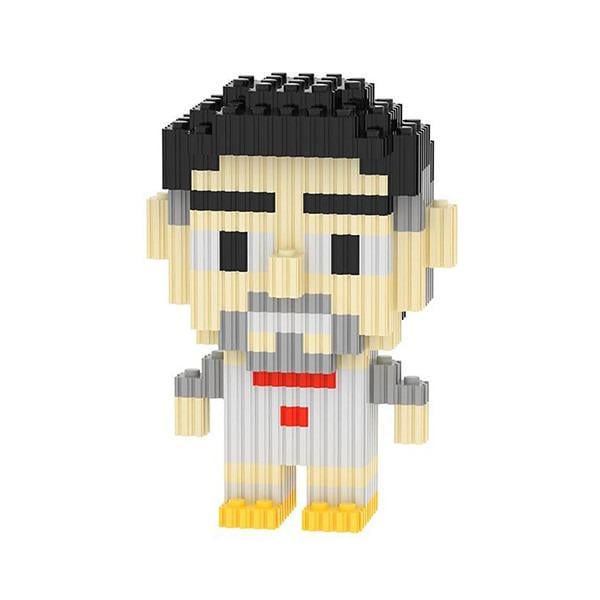 Конструктор Beixi Blocks Роберт Левандовский 560 деталей (ZQMX-11)