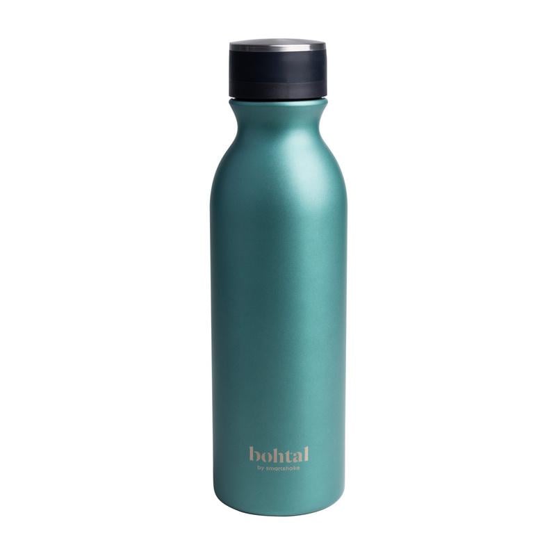 Термобутылка для воды из нержавеющей стали с двойными стенками SmartShake Bohtal Insulated Flask 600 мл Темно-зеленый