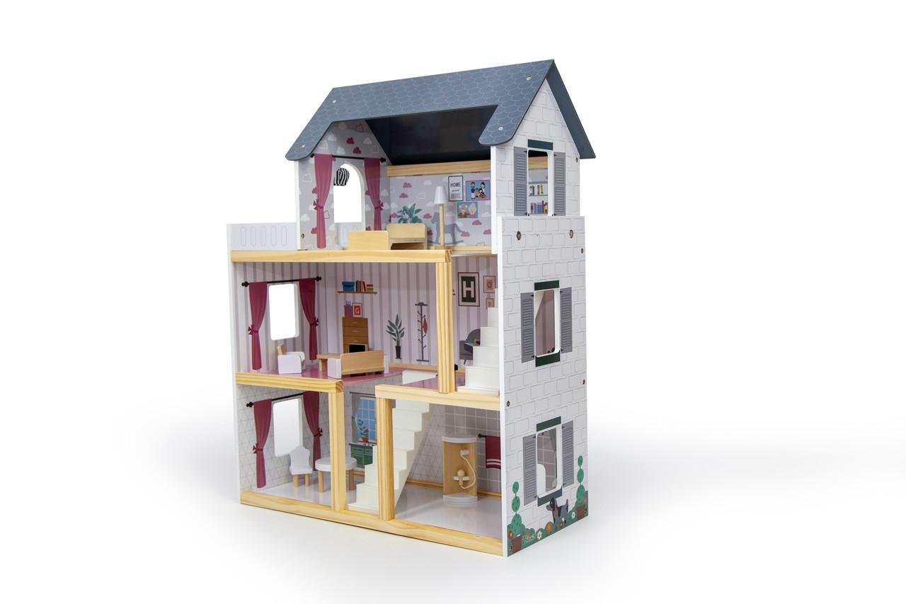 Кукольный домик деревянный AVKO Вилла Толедо (23058073) - фото 3 Кукольный домик деревянный AVKO Вилла Толедо (23058073) - фото 3