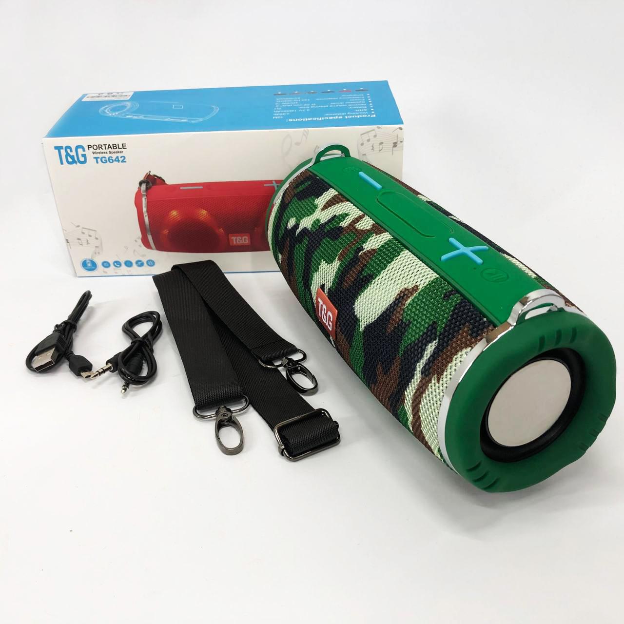Колонка портативна TG642 з RGB підсвічуванням та ремінцем - фото 5 Колонка портативна TG642 з RGB підсвічуванням та ремінцем - фото 5