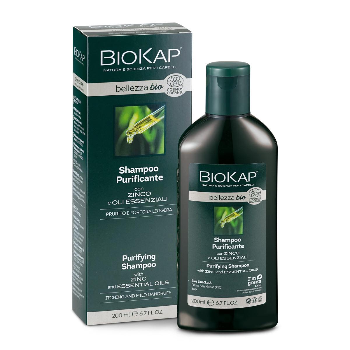 Шампунь очищающий Bios Line BioKap 200 мл (26993288)