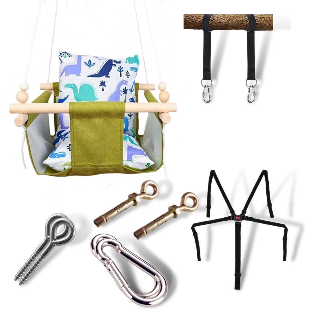 Детская качеля Infancy Дино Сине-зеленый (9903562)